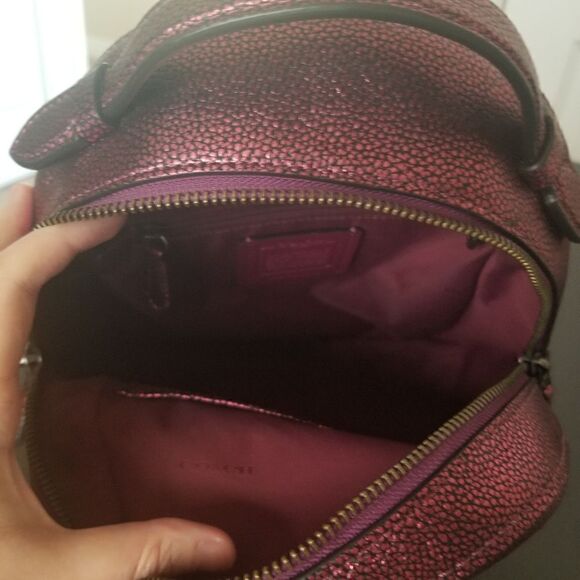 Coach Campus Leather Backpack - Picture 7 of 8